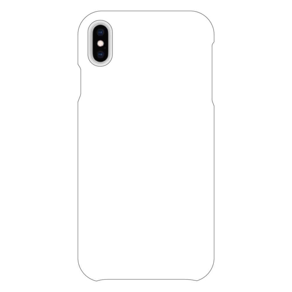 Iphone X 10 S Max クリア 表面のみ印刷 オリジナルスマホケース作成のバジェッツ